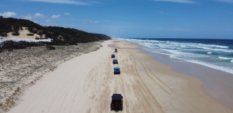 Kgari Fraser Island 4WD Tours Self Drive Along the Beach - Dingos Adventure Group